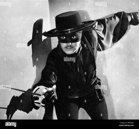 TYRONE POWER THE MARK OF ZORRO (1940 Stock Photo - Alamy