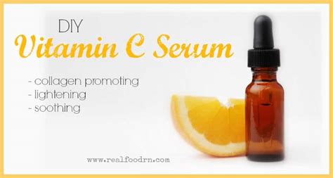 DIY Vitamin C Serum for Glowing Skin | Real Food RN