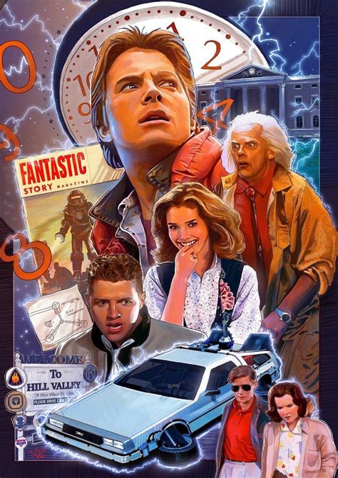 Back to the future movie poster digital download - Crealandia | Futur film, Retour vers le futur ...