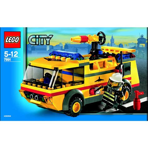 LEGO Airport Fire Truck Set 7891 Instructions | Brick Owl - LEGO Marketplace