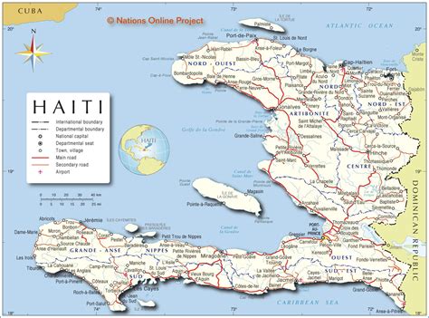 Maps: Map Haiti