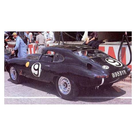 Jaguar E Type - Le Mans 1962 nº9 - LEMANSDECALS