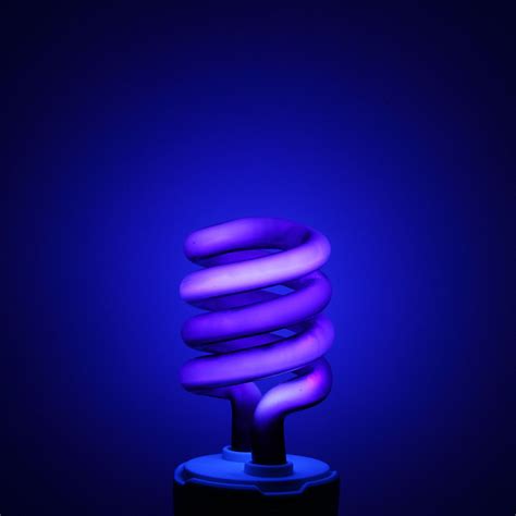 UV Ultraviolet Spiral Low Energy Saving CFL Light Bulb E27 Screw Black Light Bulb | Alexnld.com