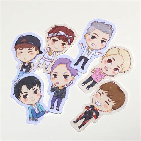 Chibi BTS Stickers