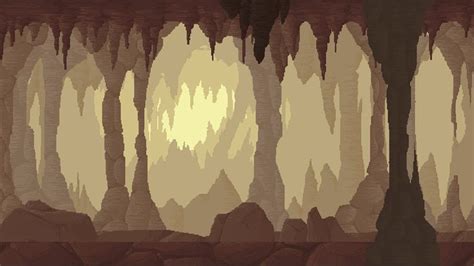 Pixel Caves #Pixel#Caves#Environments | Пиксельная графика, Пейзажи, 8-битное искусство