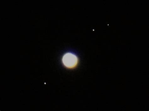 Telescope Skywatch: Jupiter moons through amature telescope