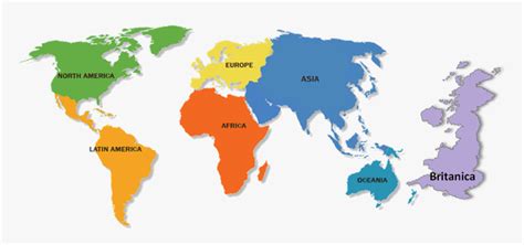 New World Political Map