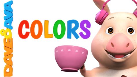 Colors Song | Nursery Rhymes and Baby Songs from Dave and Ava Chords - Chordify