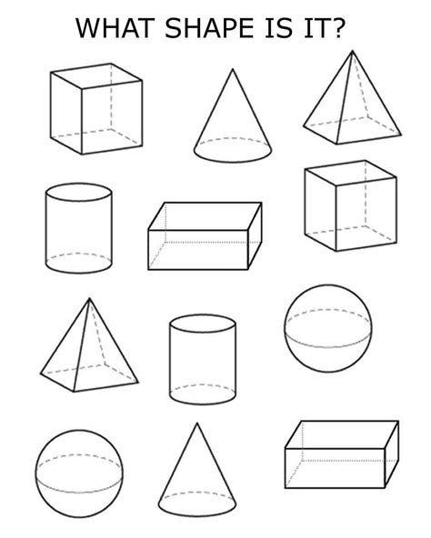 Geometric Shapes 3d Printables