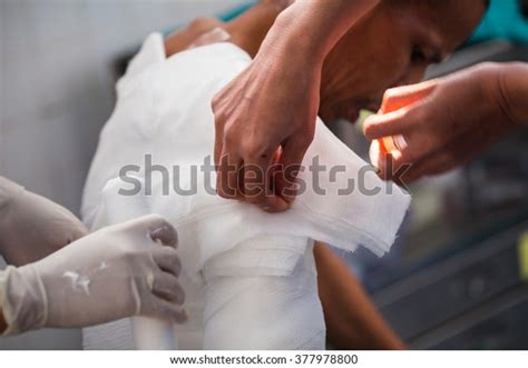 Nursing Care Patient Burn Unit Stock Photo (Edit Now) 377978800