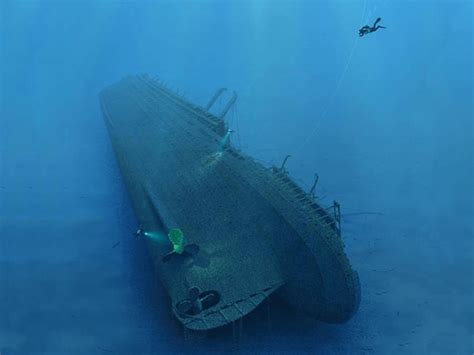 The Wreck of the Britannic - Titanic's Sister Ship- one of the biggest wrecks in the world : r ...