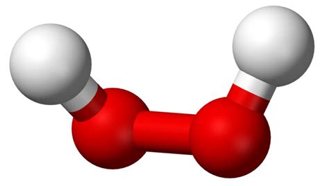 Hydrogen Peroxide Structure: Oxygen and Water