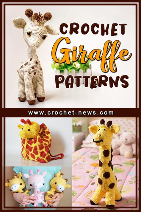 33 Crochet Giraffe Patterns - Crochet News