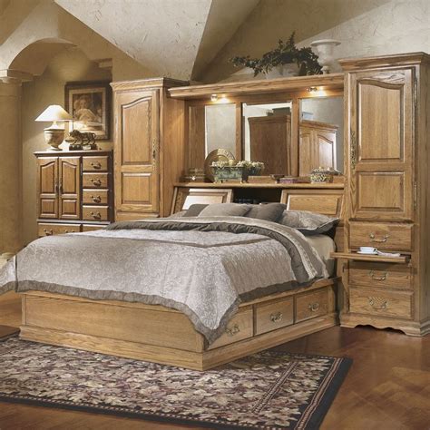 Master-piece Pier Group bedroom set provides maximum storage space on minimum floor space. A ...