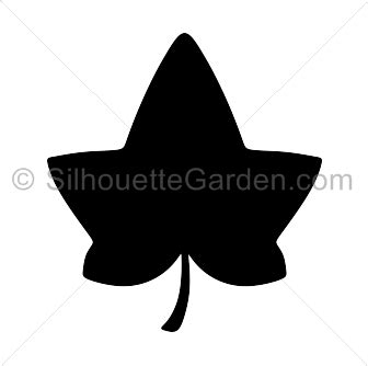 Ivy Leaf Silhouette - Free Clip Art, Printable, and Vector Downloads