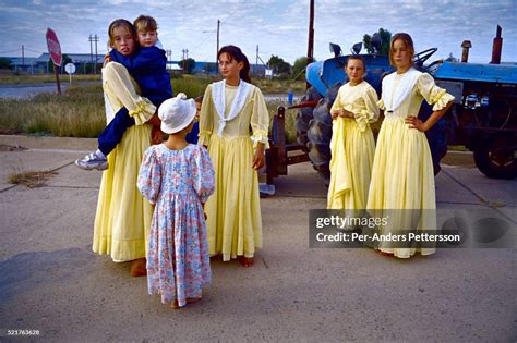 Afrikaner children dressed in traditional clothing at a farm show in... News Photo - Getty Images