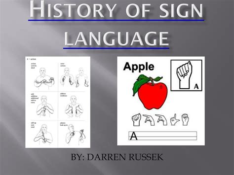 PPT - History of sign language PowerPoint Presentation, free download ...