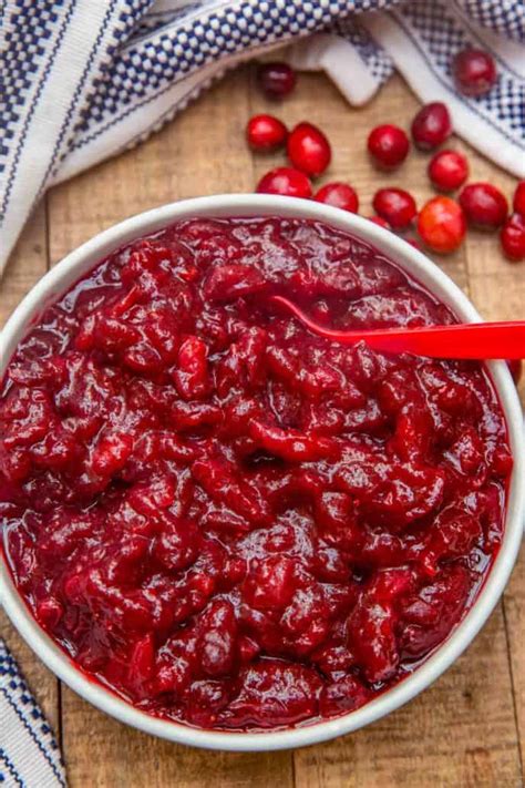 Easy Cranberry Sauce Recipe - Dinner, then Dessert