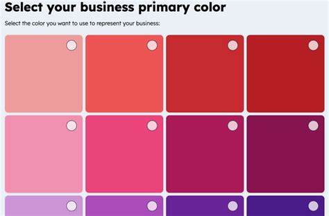 Color palette generator - For your business