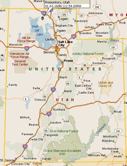 Promontory Point, Utah Map 4