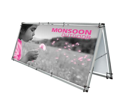 Monsoon Outdoor Banner Frames (Large) - Exhibition Stands & Graphics by RGL Displays