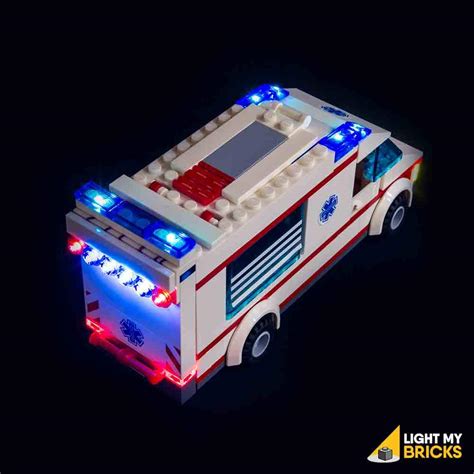 City Ambulance #4431 LEGO® Light Kit | Light My Bricks