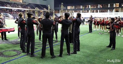 B1 Mind blowing marching band routine involves trombones, extreme ...