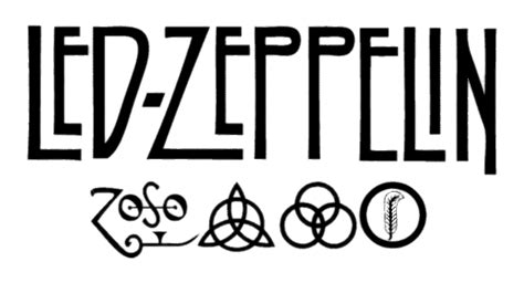 Led Zeppelin Symbols Png Transparente Stickpng | Images and Photos finder