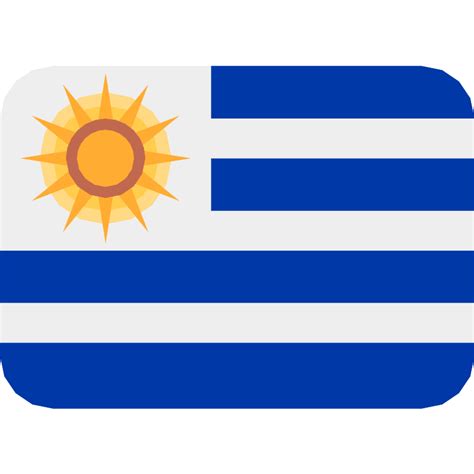 Flag For Flag Uruguay Vector SVG Icon - SVG Repo