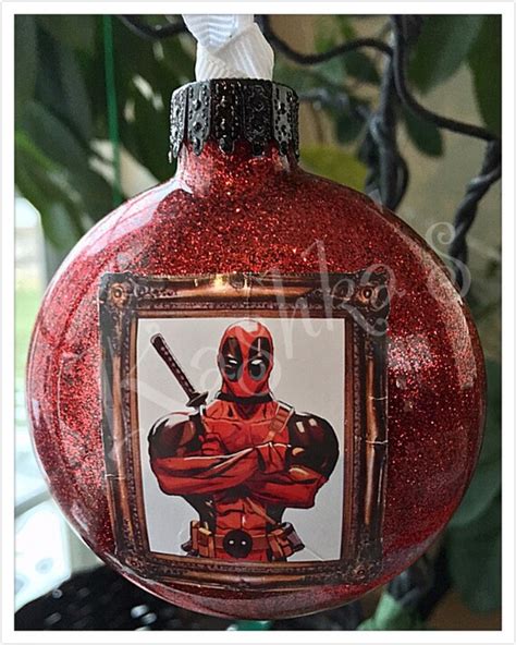 Deadpool ornament Deadpool Christmas ornament Deadpool gift | Etsy