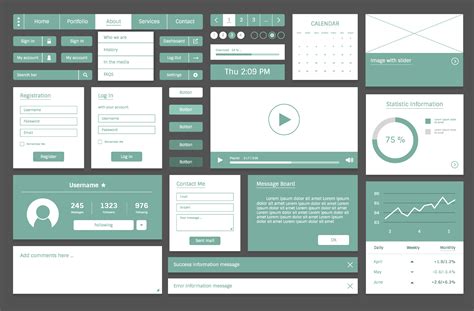 Website design template layout illustration - Download Free Vectors, Clipart Graphics & Vector Art