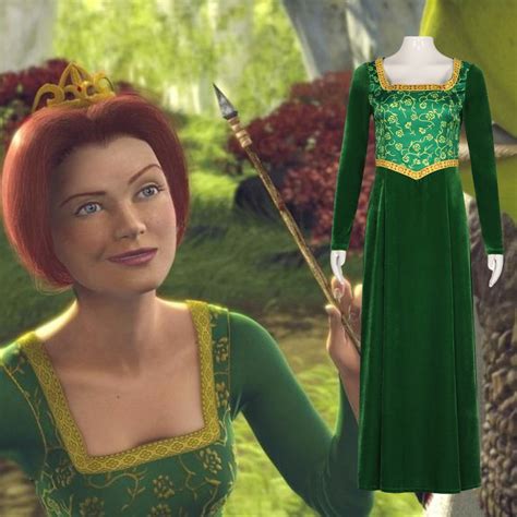 Fiona Costume Shrek Princess Fiona Costume for Women Shrek - Etsy UK