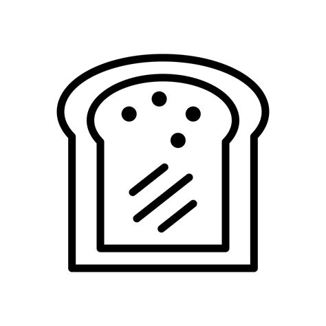 toast icon line 28186945 Vector Art at Vecteezy