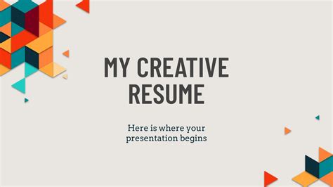 Free Creative Google Slide and PowerPoint templates