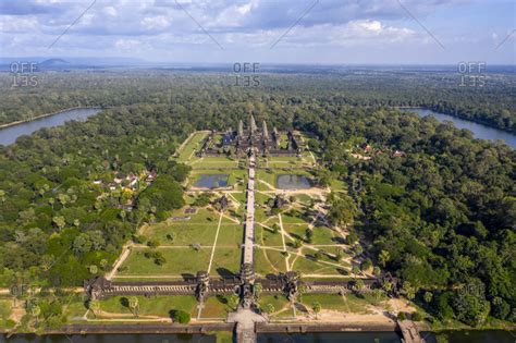 Angkor Thom Aerial