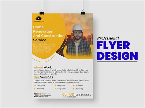 Construction Flyer Design/Templates on Behance