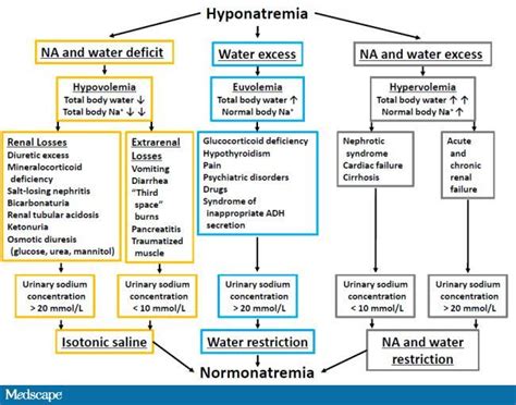 Medscape Log In | Hyponatremia, Pathophysiology nursing, Fluid and ...