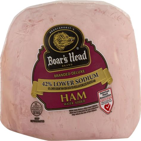 Boars Head Ham Nutrition Label - Nutrition Ftempo