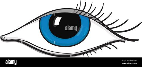 Human blue eye Stock Vector Image & Art - Alamy