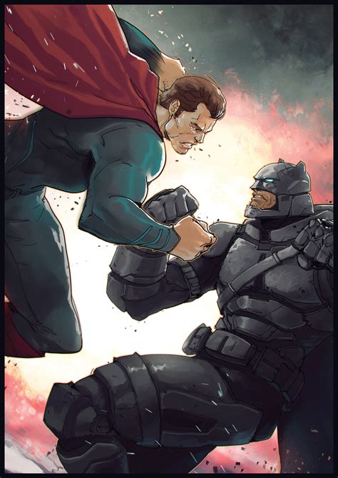 Batman VS Superman by Hicham Habchi : r/ImaginaryGotham