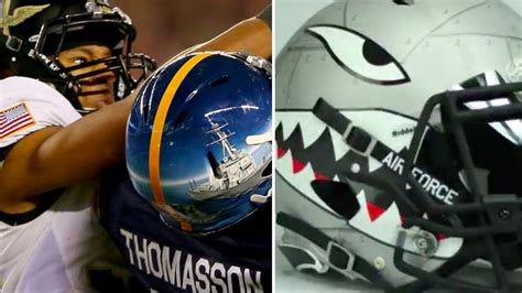 Air Force, Army and Navy have taken amazing football helmets to a new level - SBNation.com