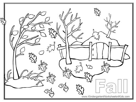 Fall Coloring Pages