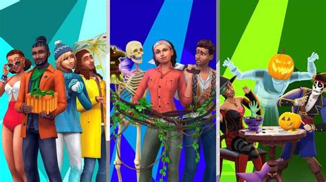 The Sims 4 Bundle - Seasons + Jungle Adventure + Spooky Stuff DLC XBOX One CD Key | G2PLAY.NET