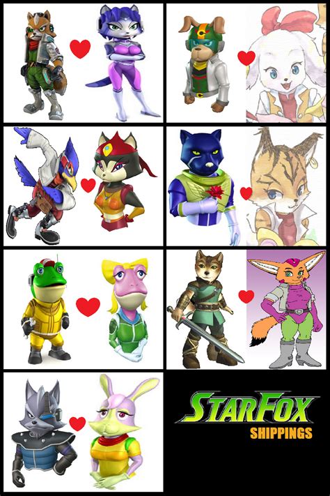 Star Fox Shippings by 3D4D on DeviantArt