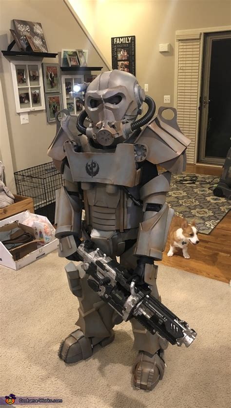 Fallout Brotherhood of Steel Power Armor Costume | DIY Costumes Under $25