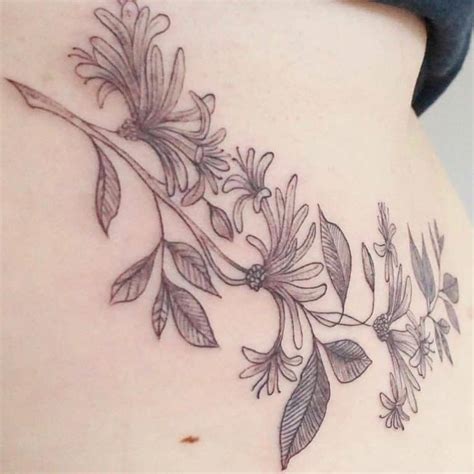 Amazing Honeysuckle Tattoo Ideas and Their Meaning