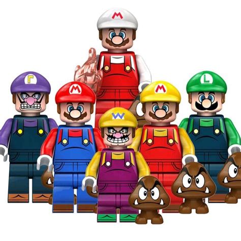 Lego Character super mario bross the series/Minifigures lego Character ...