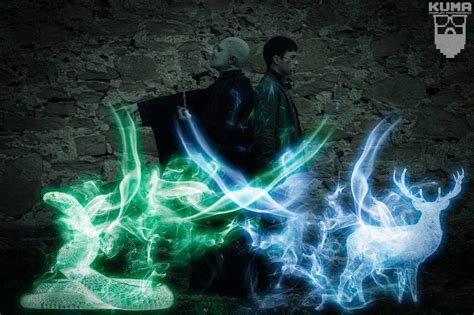 Voldemort and Harry potter with patronus | Cosplay Amino