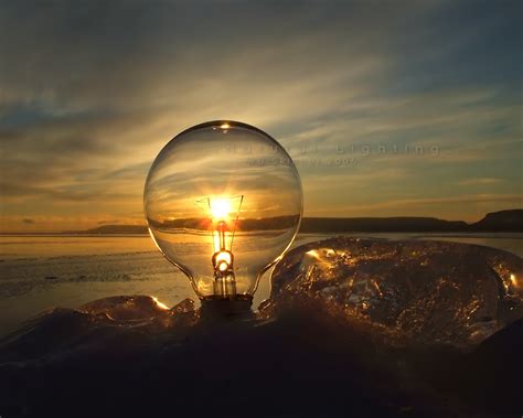 Download Beach Ice Man Made Light Bulb Wallpaper by WB Skinner