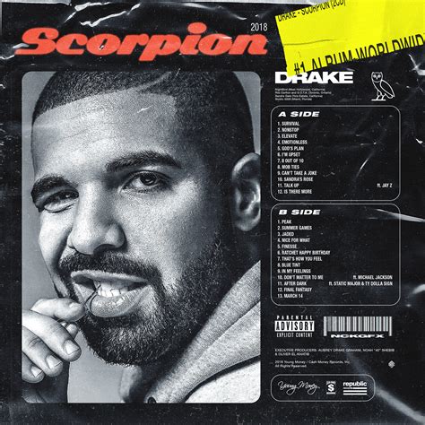 Drake | Scorpion (Alternate Version) :: Behance